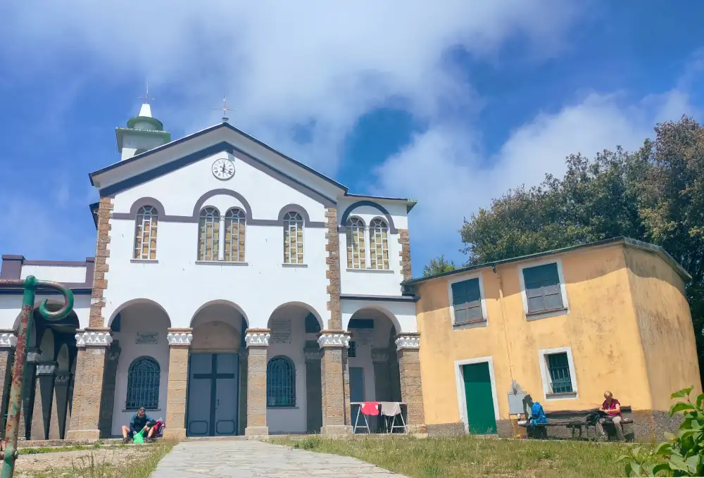 santuario madonna caravaggio recco